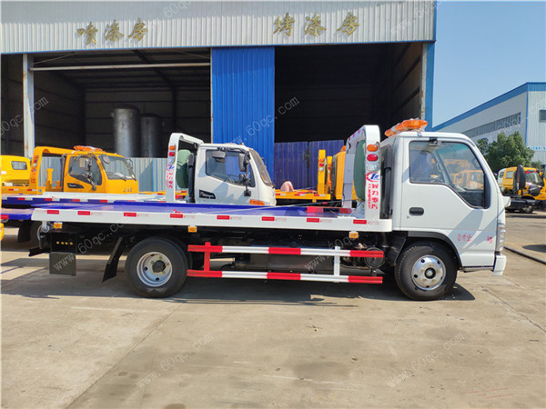 慶鈴五十鈴藍牌一拖二清障車 慶鈴五十鈴藍牌一拖二清障車